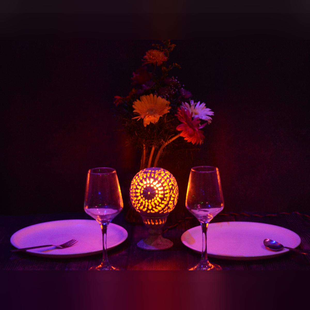 Agra Marble Spherical Lamp Shade