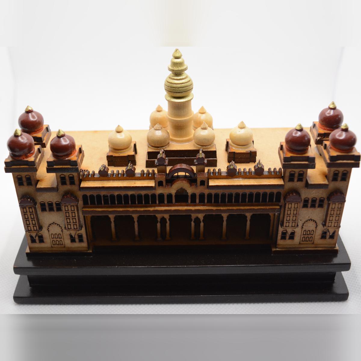 Channapatna Wooden Carved Miniature Mysore Palace