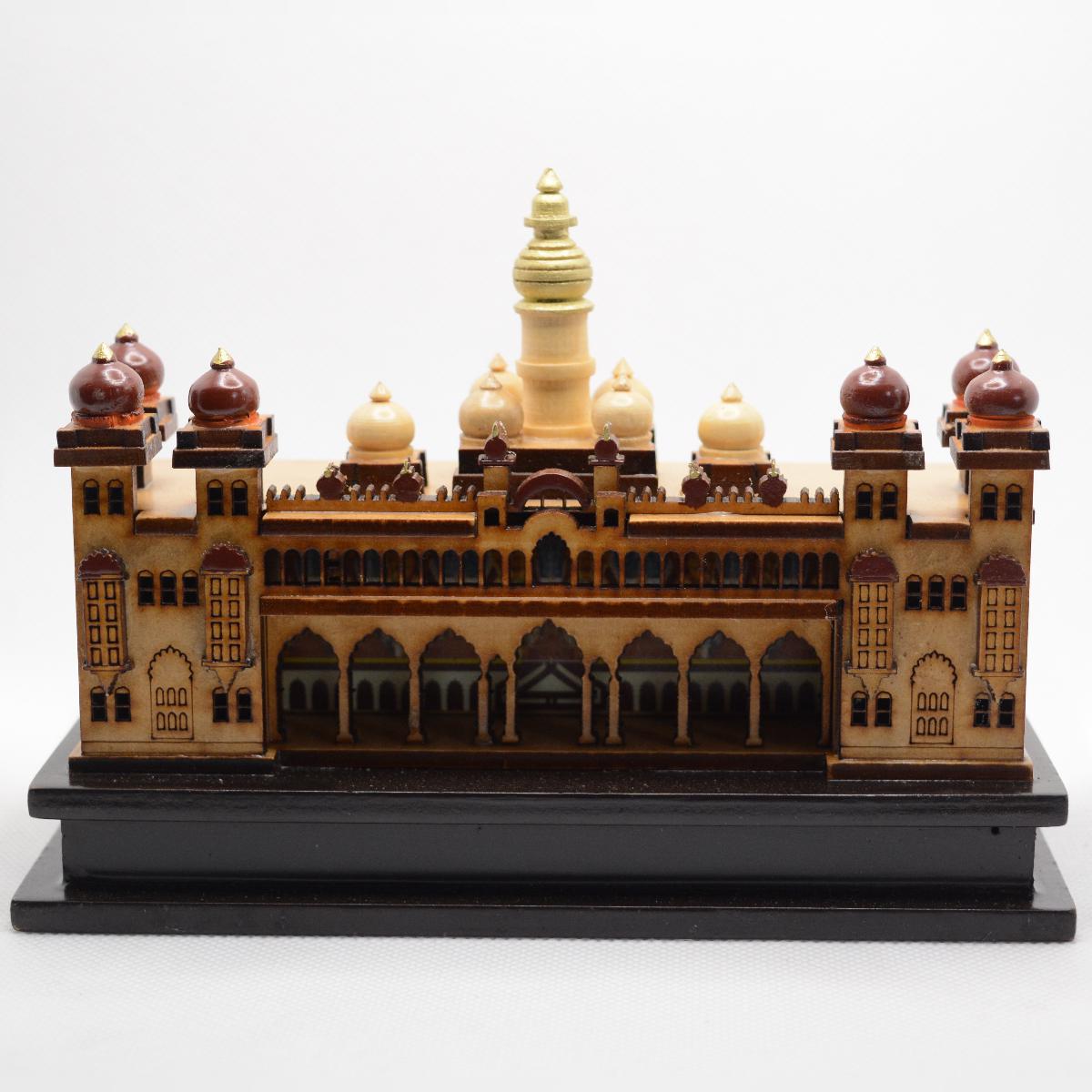 Channapatna Wooden Carved Miniature Mysore Palace