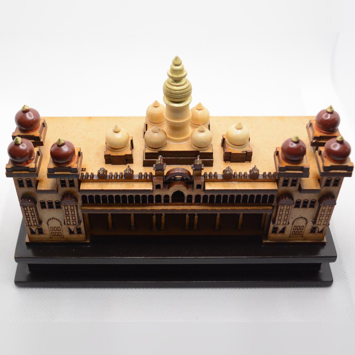 Channapatna Wooden Carved Miniature Mysore Palace