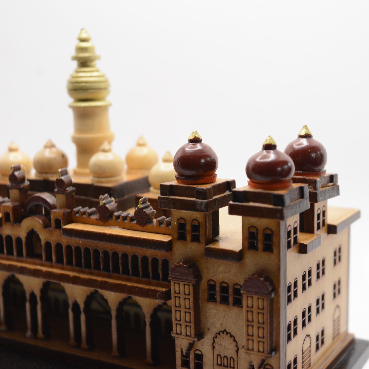 Channapatna Wooden Carved Miniature Mysore Palace