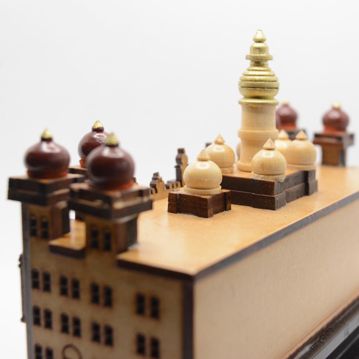 Channapatna Wooden Carved Miniature Mysore Palace