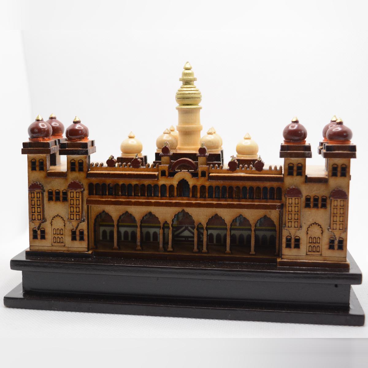 Channapatna Wooden Carved Miniature Mysore Palace