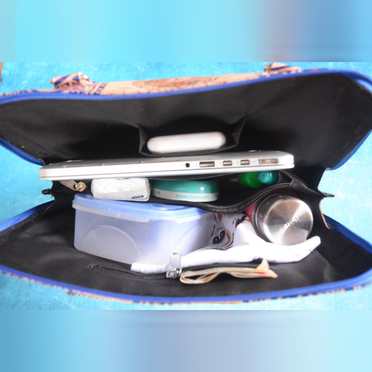 Shantiniketan leather - Laptop bag