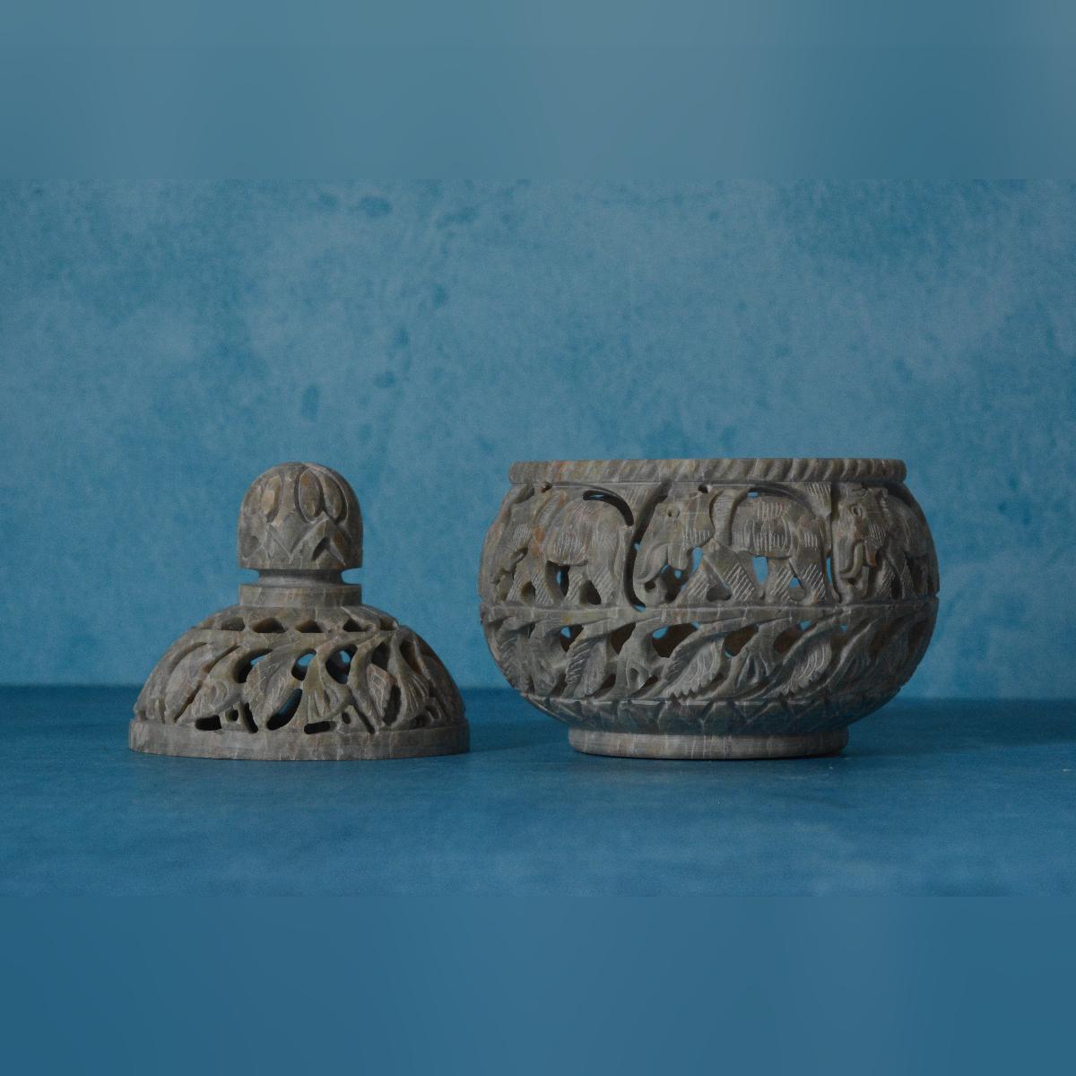 Agra Marble Tea light Candle Holder