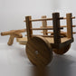 Channapatna Toy Wooden Bullock Cart Pull Along Toy For Kids