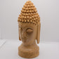 Channapatna Toy Wooden Carved Buddha Face