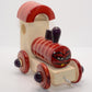 Channapatna Toy Wooden Train Engine Pull Along Toy For Kids