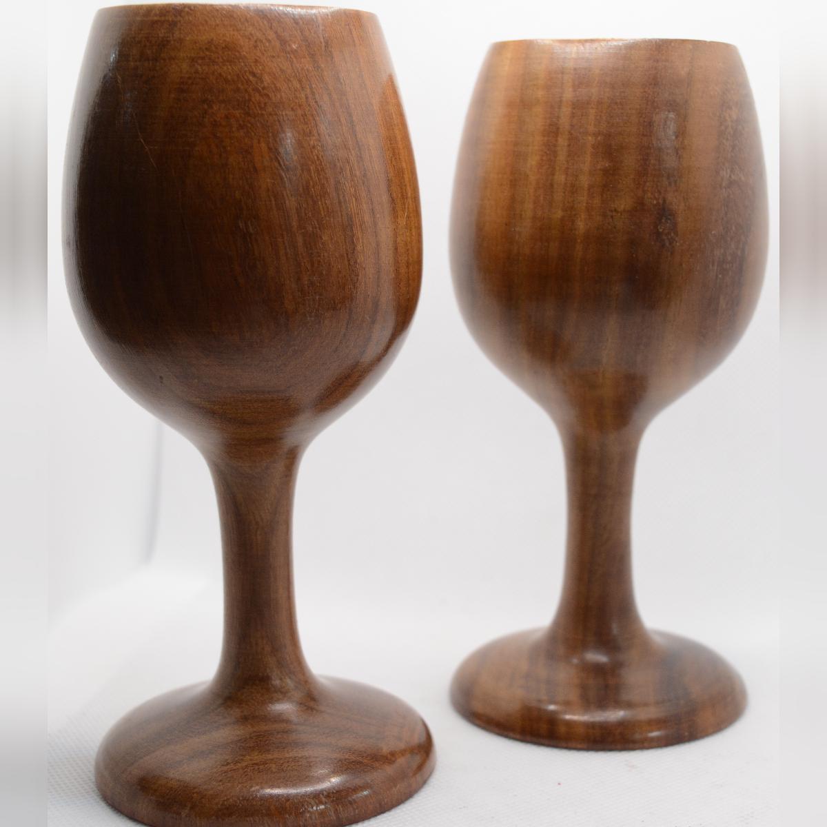 Channapatna Wooden Wine Glass